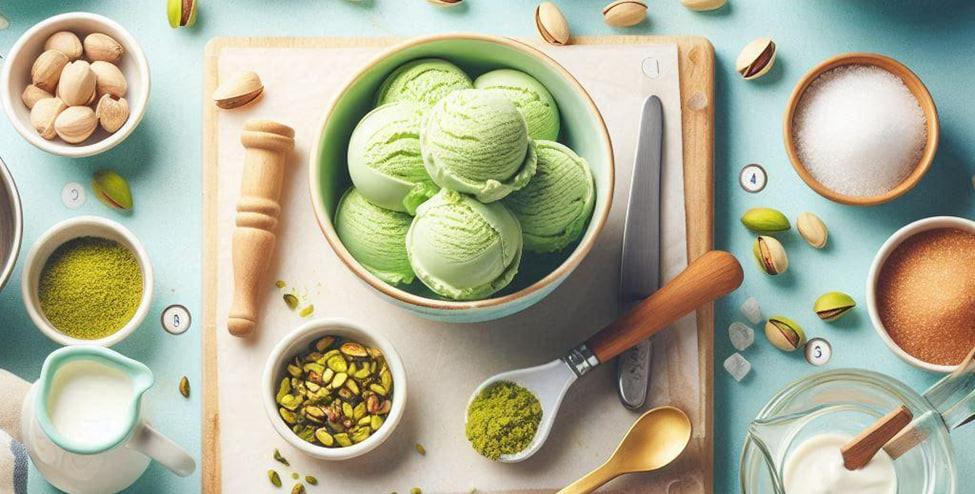 طرز تهیه بستنی پستهای خانگی؛ یک دسر خوشمزه و مقوی