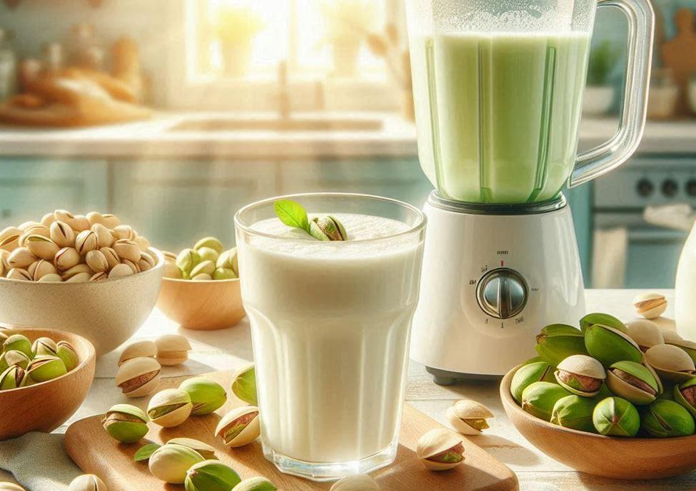 طرز تهیه شیر پسته؛ یک نوشیدنی مقوی و انرژیزا