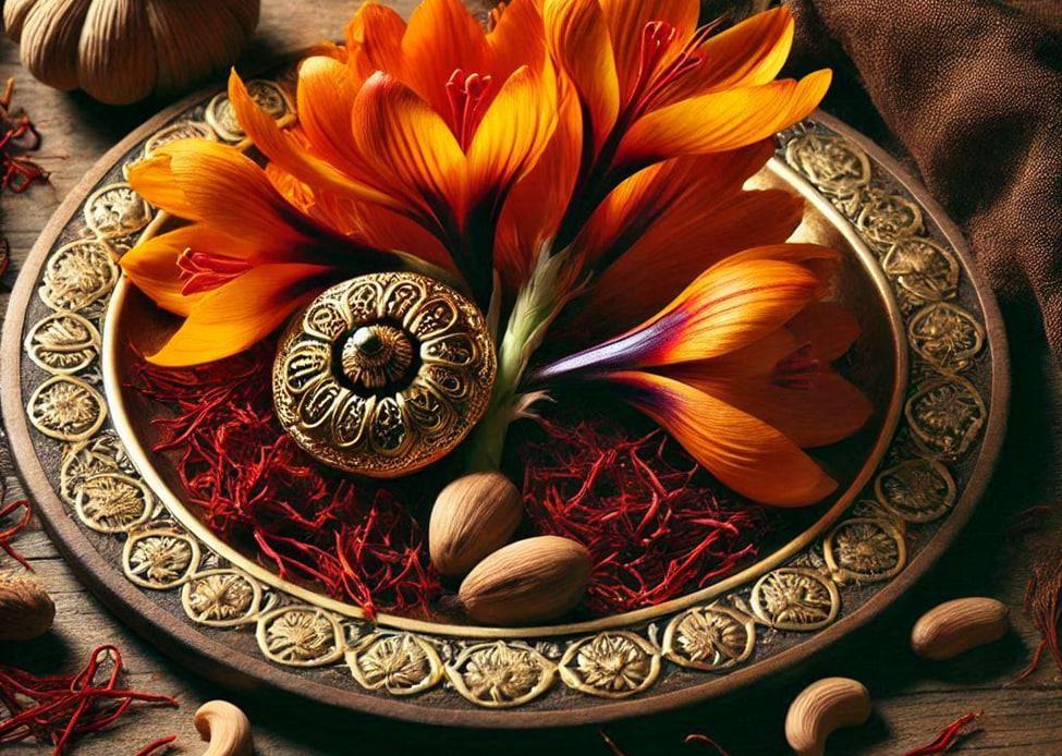 زعفران در هنر و ادبیات: نماد زیبایی و ارزش
