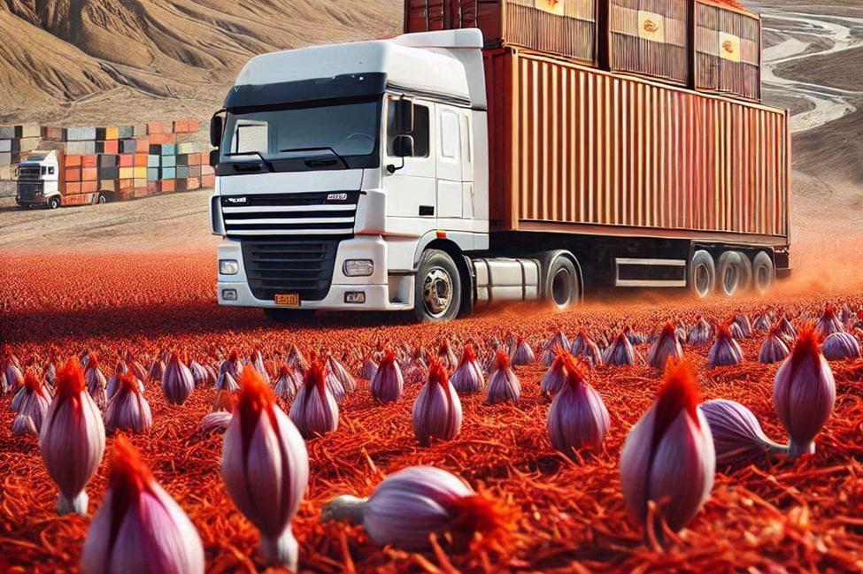 صادرات زعفران: رقابت جهانی بر سر طلای سرخ